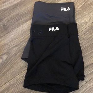 NWOT fila spandex shorts